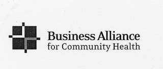 BUSINESS ALLIANCE FOR COMMUNITY HEALTH logo