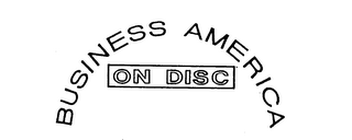 BUSINESS AMERICA ON DISC logo