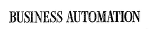 BUSINESS AUTOMATION logo