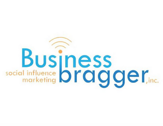 BUSINESS BRAGGER, INC. SOCIAL INFLUENCE MARKETING logo