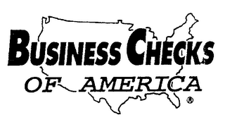 BUSINESS CHECKS OF AMERICA logo