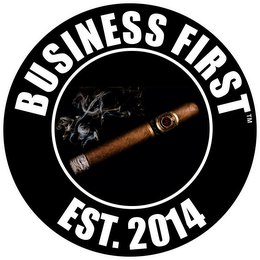 BUSINESS FIRST EST. 2014 logo