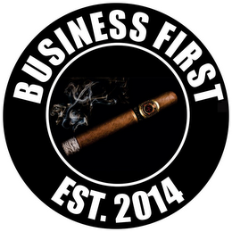 BUSINESS FIRST EST. 2014 logo