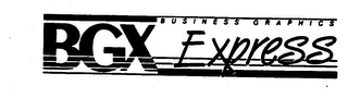 BUSINESS GRAPHICS BGX EXPRESS logo