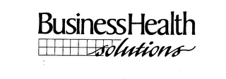 BUSINESS HEALTH SOLUTIONS logo