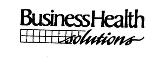 BUSINESS HEALTH SOLUTIONS logo