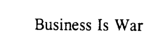 BUSINESS IS WAR logo