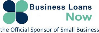 BUSINESS LOANS NOW THE OFFICIAL SPONSOR OF SMALL BUSINESS logo