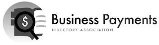 BUSINESS PAYMENTS DIRECTORY ASSOCIATION logo