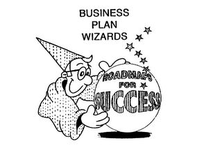 BUSINESS PLAN WIZARDS ROADMAPS FOR SUCCESS logo