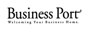 BUSINESS PORT WELCOMING YOUR BUSINESS HOME. logo