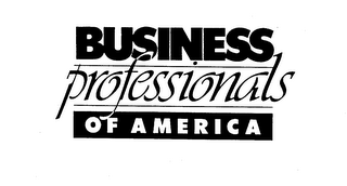 BUSINESS PROFESSIONALS OF AMERICA logo