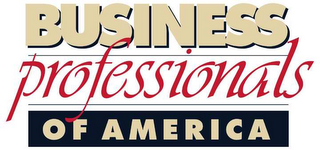 BUSINESS PROFESSIONALS OF AMERICA logo