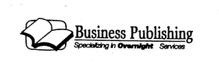 BUSINESS PUBLISHING SPECIALIZING IN OVERNIGHT SERVICES logo