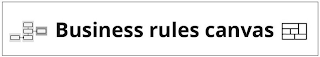 BUSINESS RULES CANVAS logo
