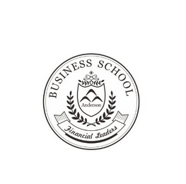BUSINESS SCHOOL ANDERSON FINANCIAL LEADERS logo