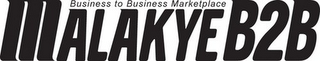 BUSINESS TO BUSINESS MARKETPLACE MALAKYEB2B logo