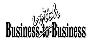 BUSINESS-WITH TO-BUSINESS logo
