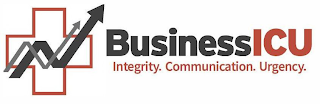 BUSINESSICU INTEGRITY. COMMUNICATION. URGENCY. logo
