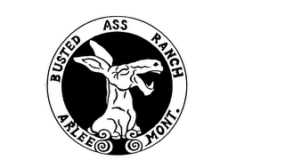 BUSTED ASS RANCH ARLEE MONT. logo