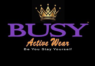 BUSY ACTIVE WEAR TM logo