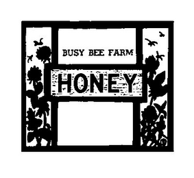 BUSY BEE FARM HONEY logo