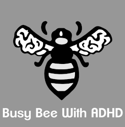 BUSY BEE WITH ADHD logo