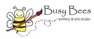 BUSY BEES POTTERY & ARTS STUDIO logo