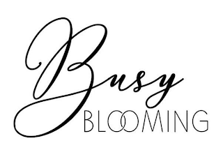 BUSY BLOOMING logo