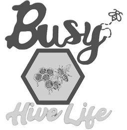 BUSY HIVE LIFE logo