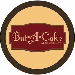 BUT-A-CAKE MADE WITH LOVE logo