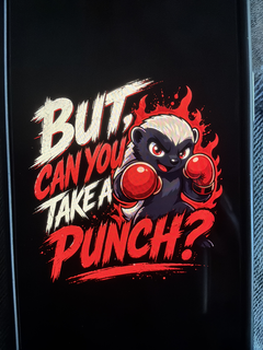 BUT CAN YOU TAKE A PUNCH? logo