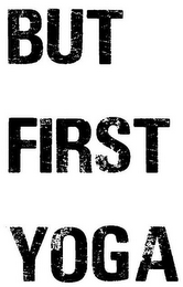 BUT FIRST YOGA logo