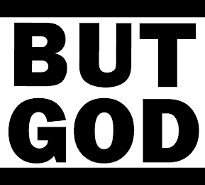 BUT GOD logo