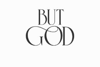 BUT GOD logo