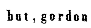 BUT, GORDON logo