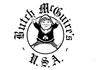 BUTCH MCGUIRE'S U.S.A. logo