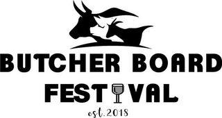 BUTCHER BOARD FESTIVAL EST. 2018 logo