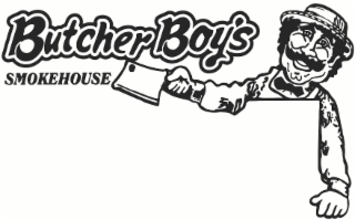 BUTCHER BOY'S SMOKEHOUSE logo