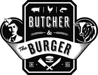 BUTCHER & THE BURGER CHI USA logo