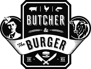 BUTCHER & THE BURGER CHI USA logo