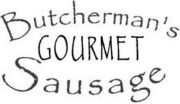 BUTCHERMAN'S GOURMET SAUSAGE logo