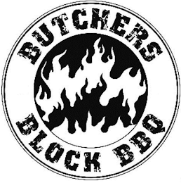 BUTCHERS BLOCK BBQ logo