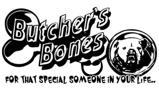 BUTCHER'S BONES FOR THAT SPECIAL SOMEONE IN YOUR LIFE.. logo