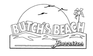 BUTCH'S BEACH BURRITOS logo