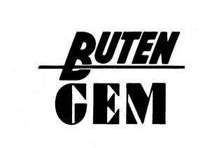 BUTEN GEM logo