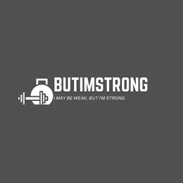 BUTIMSTRONG I MAY BE WEAK, BUT I'M STRONG logo