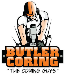 BUTLER CORING "THE CORING GUYS" logo