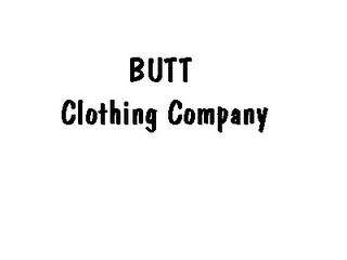 BUTT CLOTHING COMPANY logo