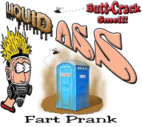 BUTT-CRACK SMELL! LIQUID ASS ASSMAN FART PRANK logo